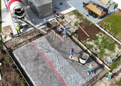 Venice Commercial Services concrete and construction project in Port St. Lucie.
