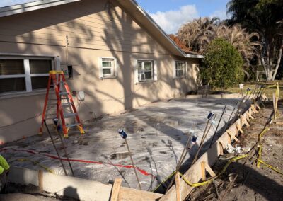 Venice Commercial Services concrete and construction project in Port St. Lucie.