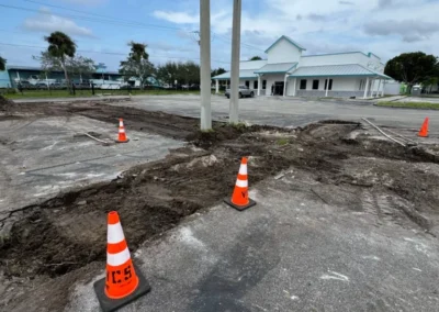 Venice Commercial Services concrete and construction project in Port St. Lucie.