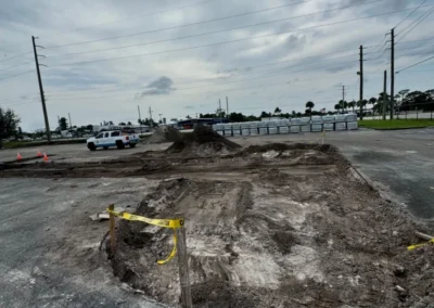 Venice Commercial Services concrete and construction project in Port St. Lucie.