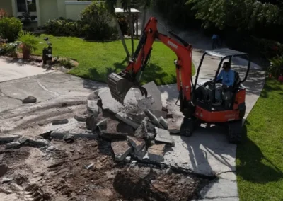 Venice Commercial Services concrete and construction project in Port St. Lucie.